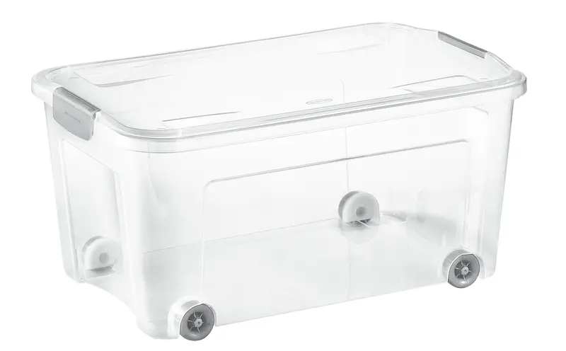 Tontarelli 43L Heavy-Duty Wheeled Combi Bin With Cover 1