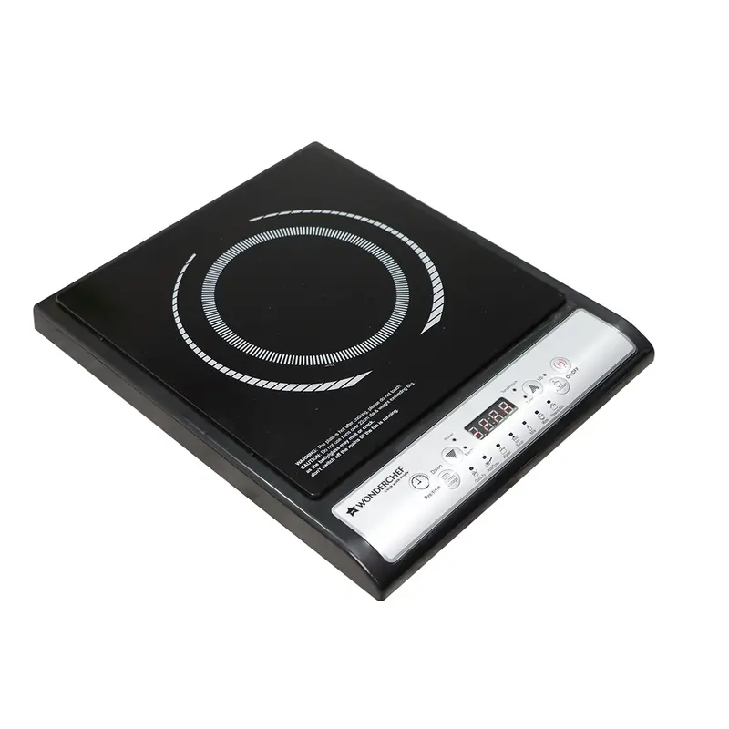 Torino 2000W Smart Induction Cooktop – 11 Presets, Crystal Glass Panel, Portable Design 1