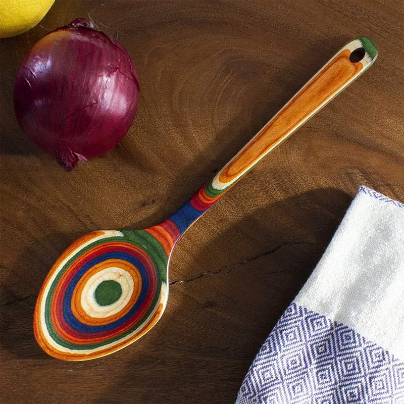 Totally Bamboo Baltique Marrakesh Serving Spoon – 14-Inch Grand Size 1