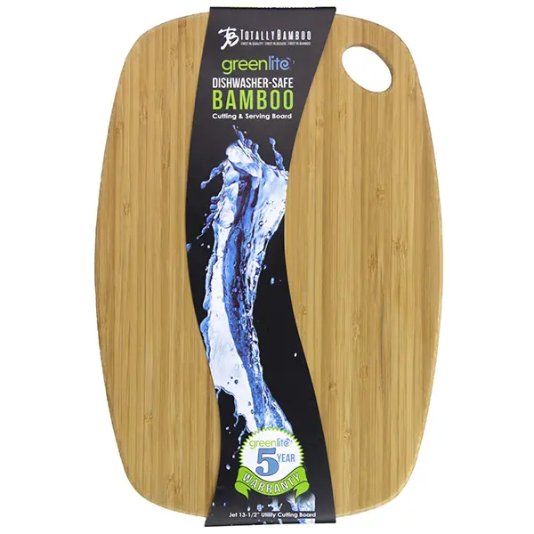 Totally Bamboo Greenlite Dishwasher-Safe Bamboo Cutting Board – 12 X 18 Inches 1