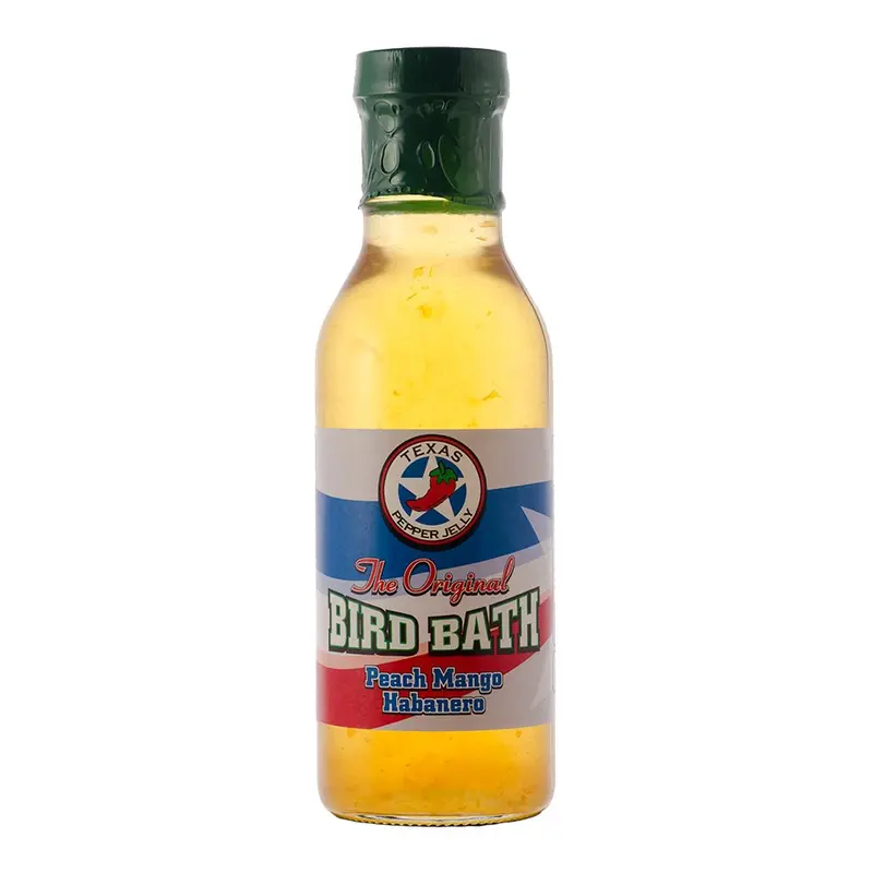 Tpj Bird Bath Peach Mango Habanero Hot Sauce 1
