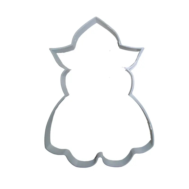 Traditional Dutch Girl Fondant Cutter Set – 6-Piece Cultural Or Heritage-Themed Cupcake Topper, 1.75" Diameter, Usa-Made Fd2975 1