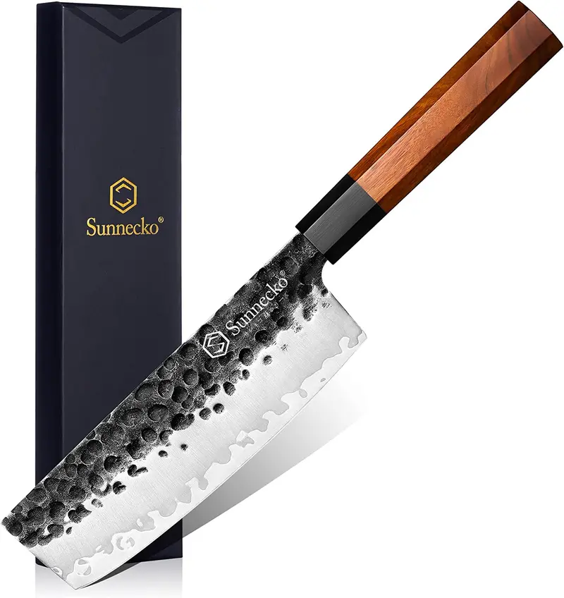 Traditional Nakiri Knife – 7-Inch Japanese Vegetable Chopper 1