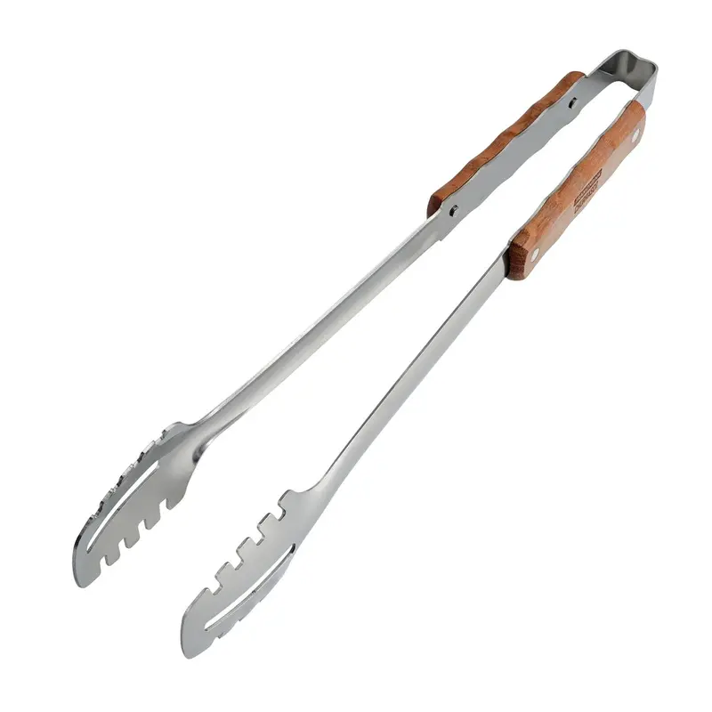 Tramontina Churrasco Ergonomic Bbq Tongs With Heat-Resistant Wood Handle (80905/002) 1
