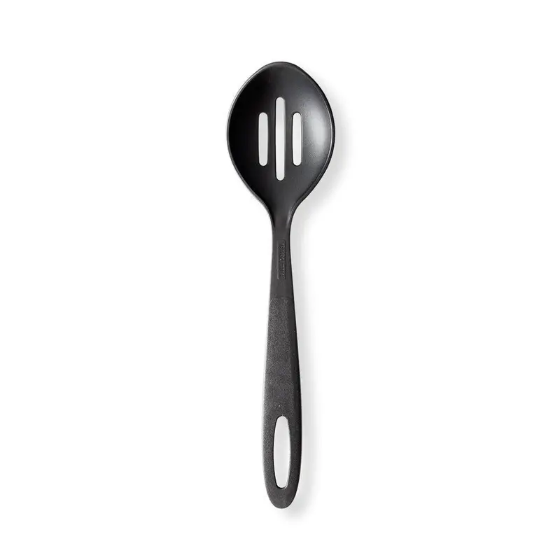 Tramontina Nylon Slotted Spoon For Serving – Matte Black 1