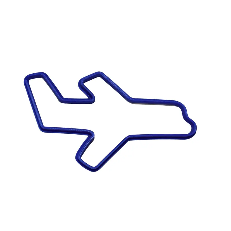 Travel-Themed Airplane Fondant Cutters – 6-Pack 1.75" Cupcake Decorators, Food-Grade, Made In Usa (Fd600) 1