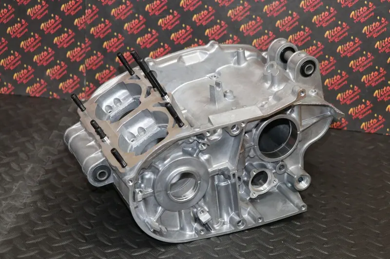 Trenched Crankcase Assembly For Yamaha Banshee – Compatible With 7Mm Or 10Mm Modifications 1