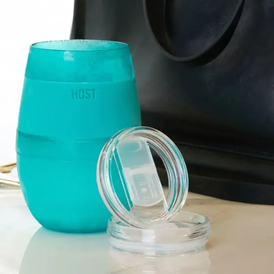 True Host Wine Bottle Freeze Lids (2-Piece) 1