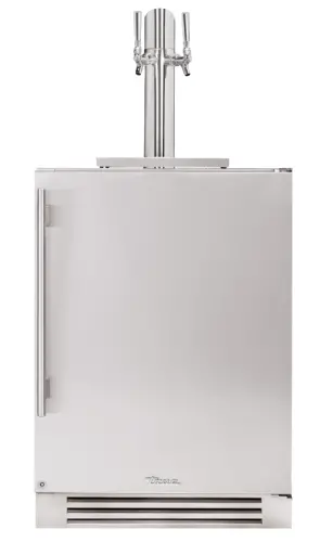 True Residential Tur-24Dd-R-Ss-C 24-Inch Dual-Tap Undercounter Beverage Dispenser – Right-Hinge Stainless Steel 1