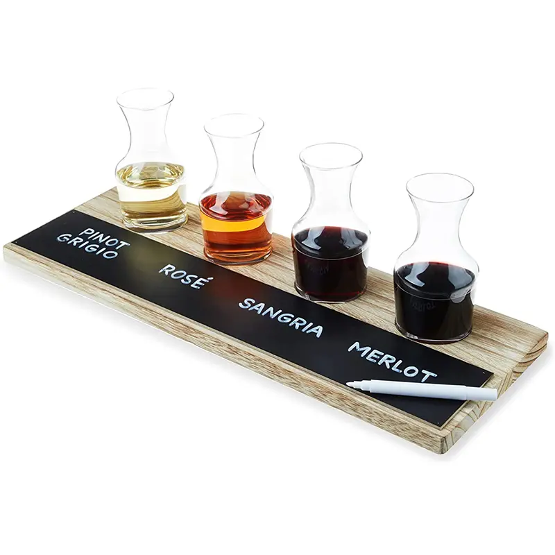 True Wine Flight And Carafe Set – Tasting & Serving Ensemble 1
