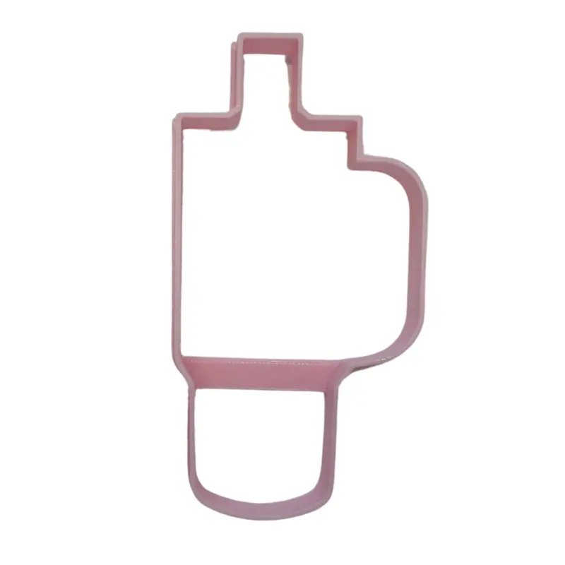 Tumbler Travel Mug Fondant Cutter – 6-Pack, 1.75" Beverage-Themed Topper 1