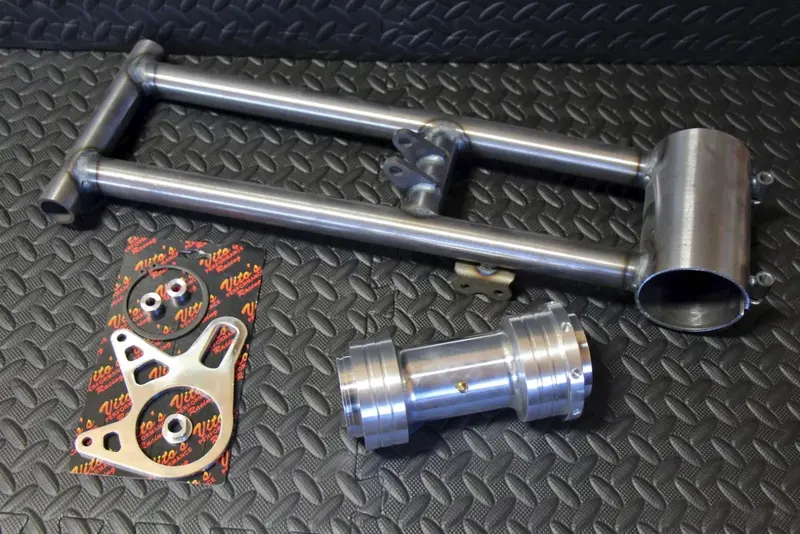 Tyson Racing Extended Chromoly Swingarm For Yamaha Banshee – Round Design With Bearing Carrier (+8") 1