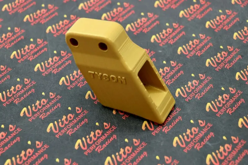 Tyson Racing Rear Chain Slider Guide For Yamaha Banshee, Raptor 700/660 & 400Ex – Gold Finish 1