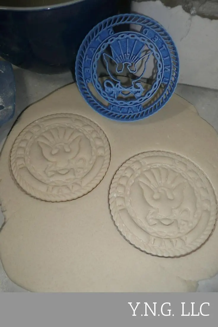 U.S. Navy-Themed Cookie Cutter – Patriotic Military Design Baking Tool Usa Pr3836 1