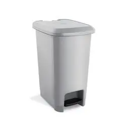 Ucsan Slim-Footprint Pedal Bin – 60L Modern Waste Container 1