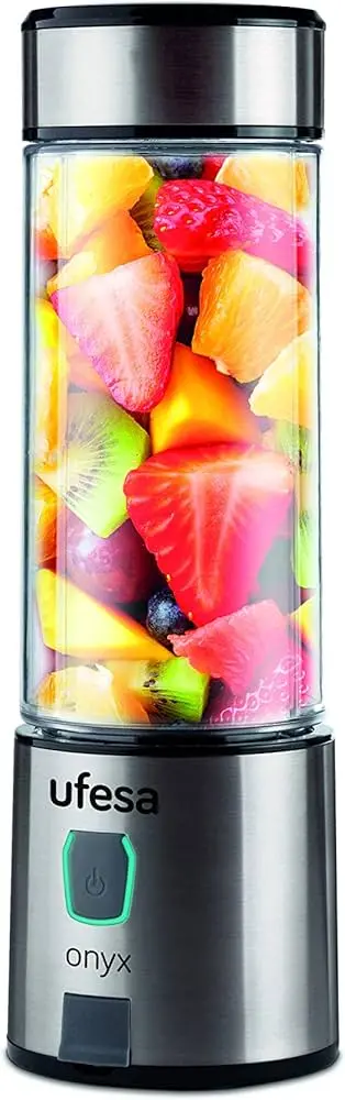 Ufesa Bs2400 Onyx Portable Wireless Blender – 400Ml Smoothie Mixer With Rechargeable Battery 1