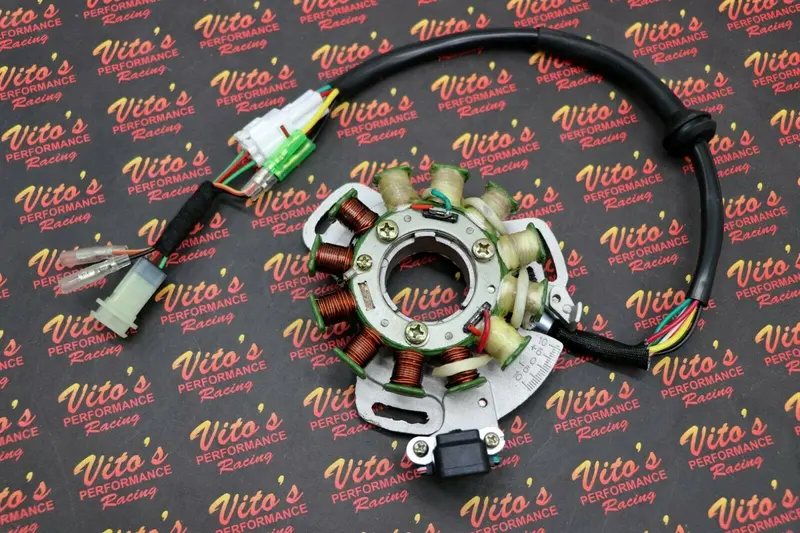 Universal Yamaha Banshee Stator With ±10° Adjustable Aluminum Timing Plate (1987–2006) 1