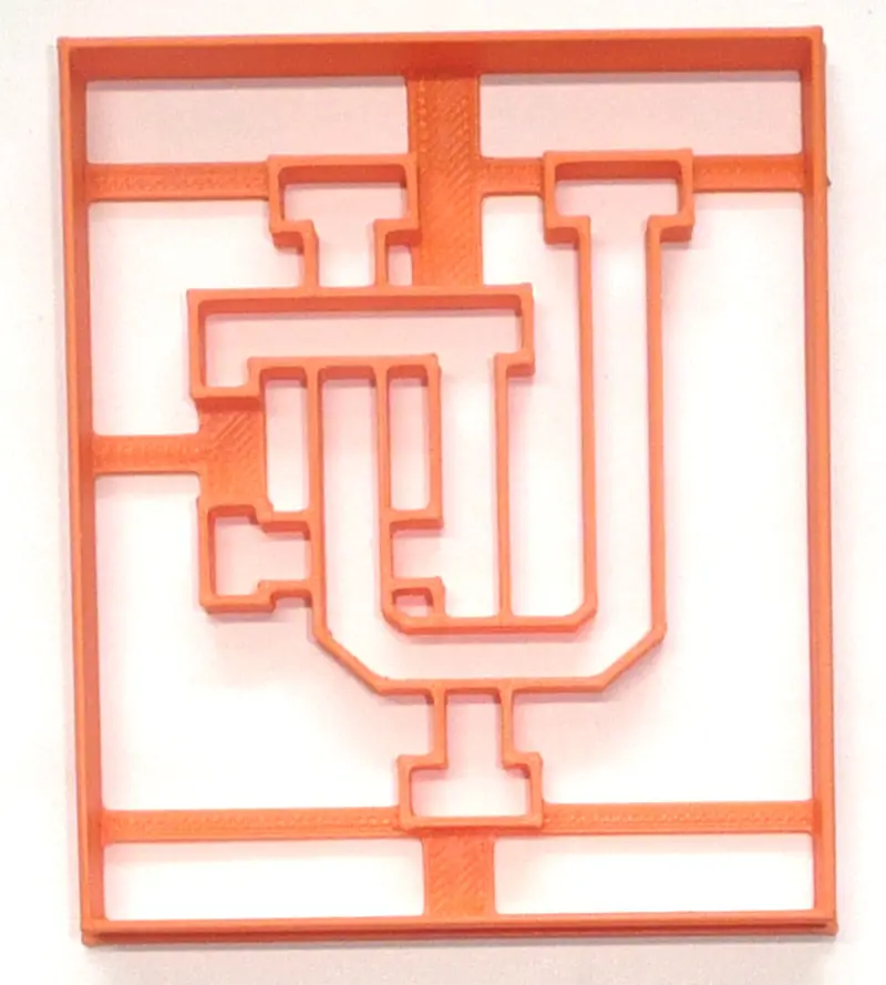University Of Florida Uf Letters Fondant Cutter Set – 6-Piece Collegiate Cupcake Topper, 1.75", Fda-Approved Fd4091 1