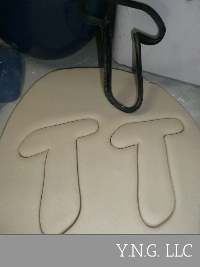 Uppercase Letter T Cookie Cutter – Stylish Serif Or Script-Inspired Alphabet Tool 1