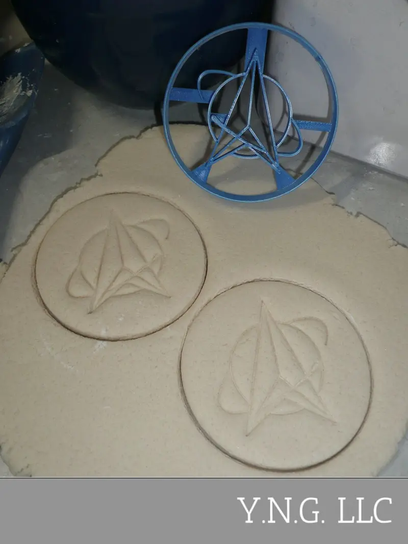 Us Space Force Cookie Cutter – Official Military Branch Baking Shape, Usa-Made 1