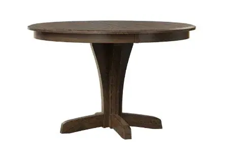 Uvalde Solid Wood Pedestal Dining Table 1