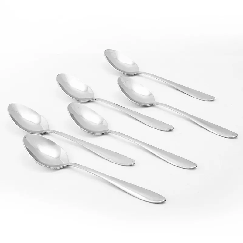 Venice 6-Piece Stainless Steel Spoon Set – Balanced, Heavy-Duty Utensils Ideal For Serving And Eating 1