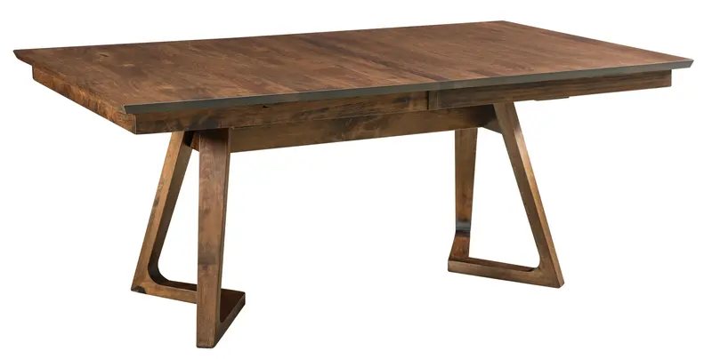 Venice Industrial-Style Trestle Table 1