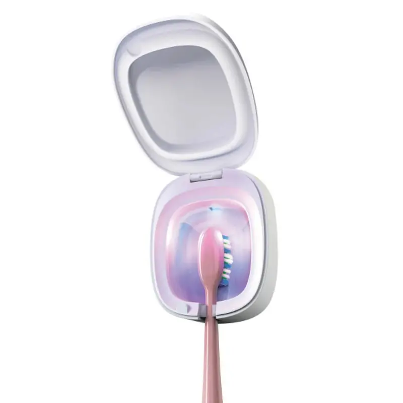 Vieoli Olid1085Wh Uv-C Toothbrush Sanitizer – Single-Brush Protective Case (White) 1