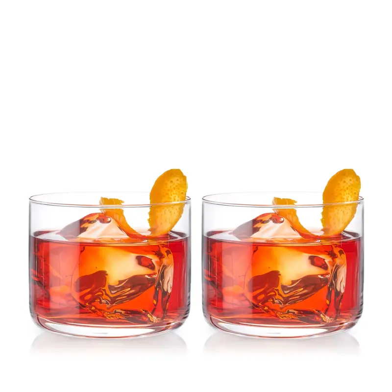 Viski Raye Crystal Negroni Serving Glasses (Set Of 2) 1