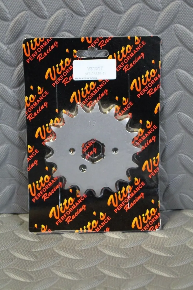 Vito'S 17-Tooth Front Sprocket For Yamaha Banshee, Warrior 350 & Raptor 350 1