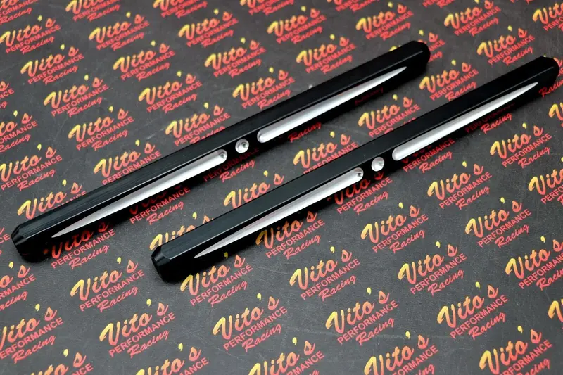 Vito'S Billet Aluminum Stock-Length Tie Rods For Yamaha Banshee – Matte Black 1