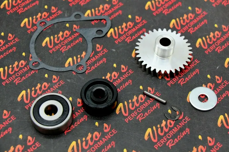 Vitos Billet Aluminum Water Pump Impeller Kit For Banshee – Includes Gasket, Seal & Bearing 1
