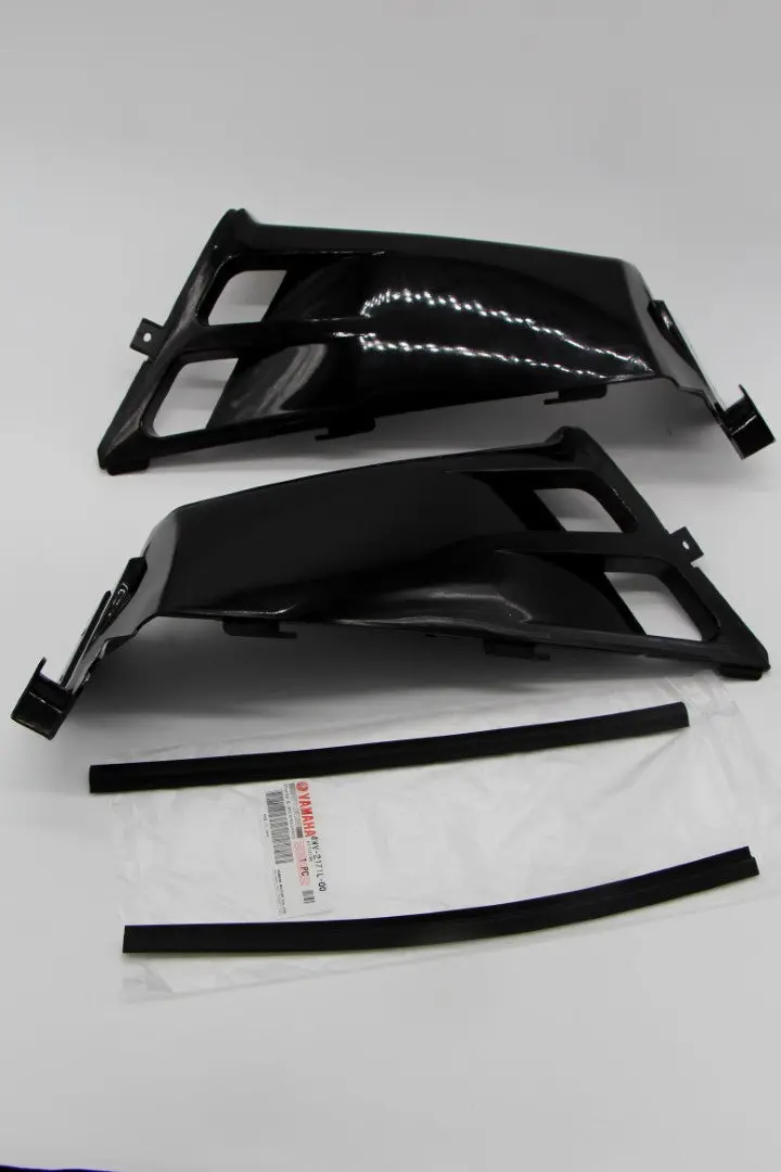 Vito'S Black Plastic Gas Tank Side Cover Wrap For Yamaha Banshee (1987–2006) 1