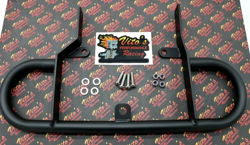 Vito'S Black Wide Desert Rear Grab Bar & Bumper For Yamaha Blaster (1988–2006) 1