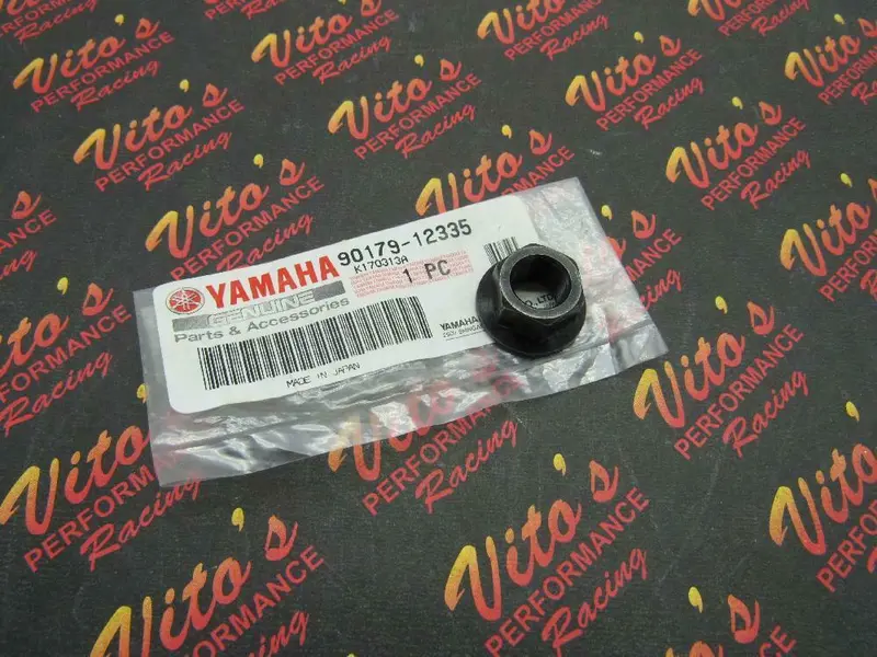 Vito'S Crank Gear Nut For Yamaha Blaster (1988–2006), Part #90179-1233500 1