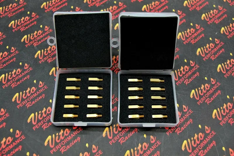 Vito'S Dual Keihin-Style Main Hex Jet Kit – 10 Sizes (150–172) For Banshee Pwk Carburetors 1