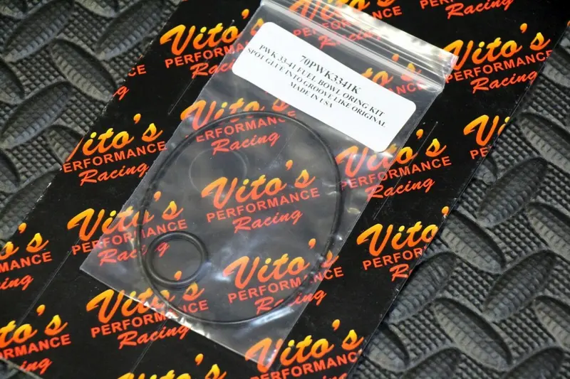 Vito’S Keihin Pwk Fuel Bowl O-Ring Replacement Kit (Models: 28Mm, 33Mm, 35Mm — Part #70Pwk3341K) 1