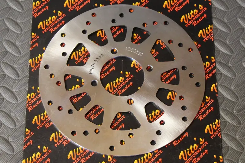 Vito'S Rear Wheel Disc Brake Rotor For Yamaha Banshee, Raptor 660 & Blaster Atv Models 1