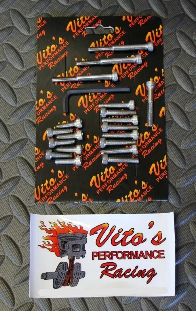 Vito'S Stainless Steel Bolt Kit For Yamaha Banshee — Clutch & Stator Cover 1
