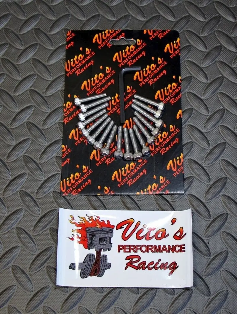 Vito'S Stainless Steel Bolt Kit For Yamaha Blaster — Clutch & Stator Cover 1