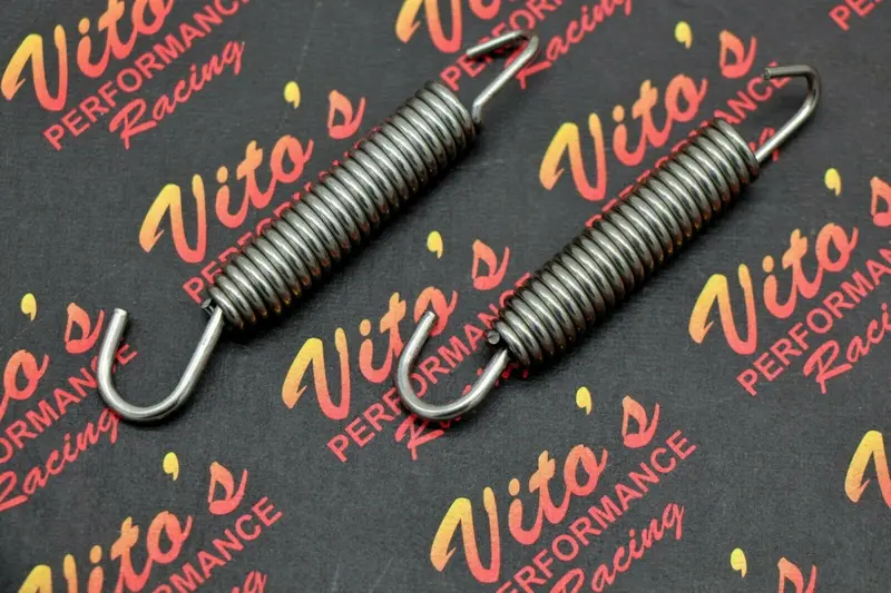 Vito'S Stainless Steel Swivel Exhaust Springs For Yamaha Blaster 200 & Banshee 350 – Pack Of 2 1