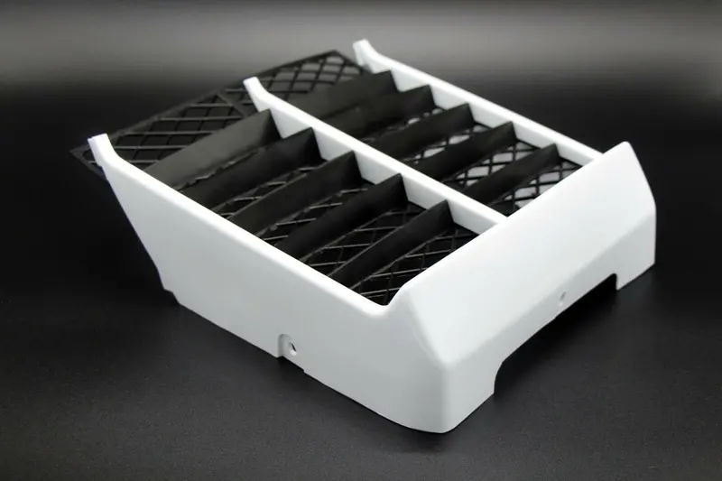 Vito'S White Plastic Radiator Cover And Grille For Yamaha Banshee 1