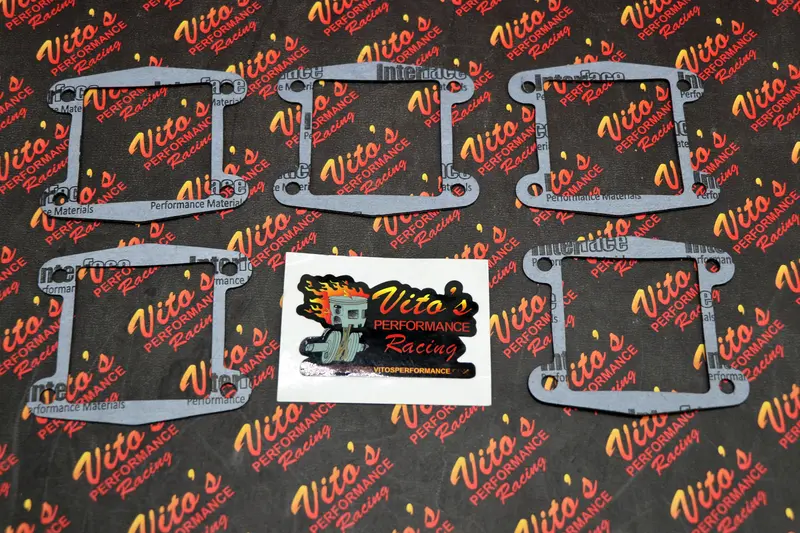 Vito’S Yamaha Blaster Reed Gasket Kit — 5-Pack For Yfs200 Intake Manifold (1988–2006) 1