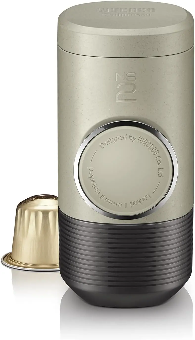 Wacaco Minipresso Ns2 Portable Espresso Maker For Nespresso Capsules – Beige 1