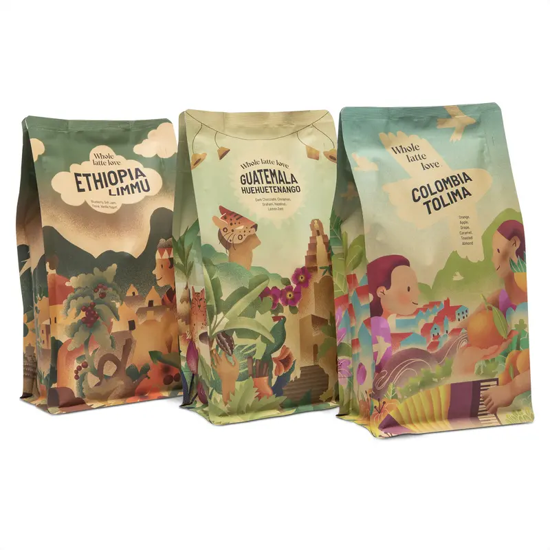 Whole Latte Love Single-Origin Coffee Sampler – Curated Global Micro-Lot Collection 1
