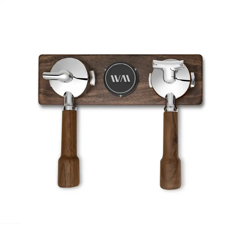 Wiedemann Hangup 3-Piece Wall-Mount Equipment Rack – Walnut 1