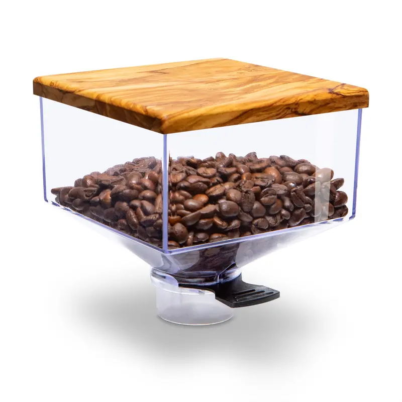 Wiedemann Olive Wood Hopper Lid For Eureka Mignon Grinder 1