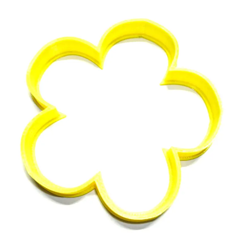 Wildflower Fondant Cutter Pack – 6X Botanical-Inspired Cupcake Decor, 1.75" 1