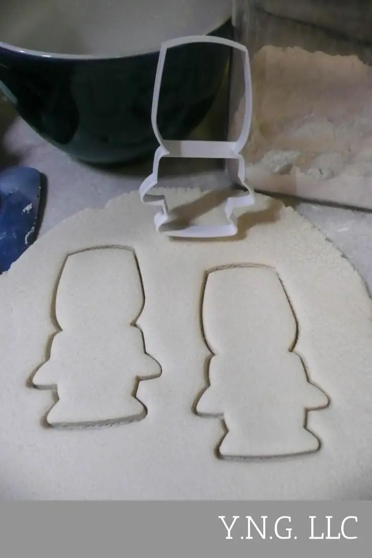 Wine Glass With Bow Tie Cookie Cutter – Sophisticated Engagement & Wedding Theme – Usa Made 1