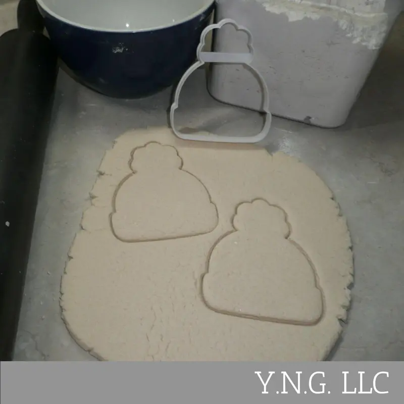Winter Beanie Hat Cookie Cutter – Festive Usa-Made Design (Pr5121) 1